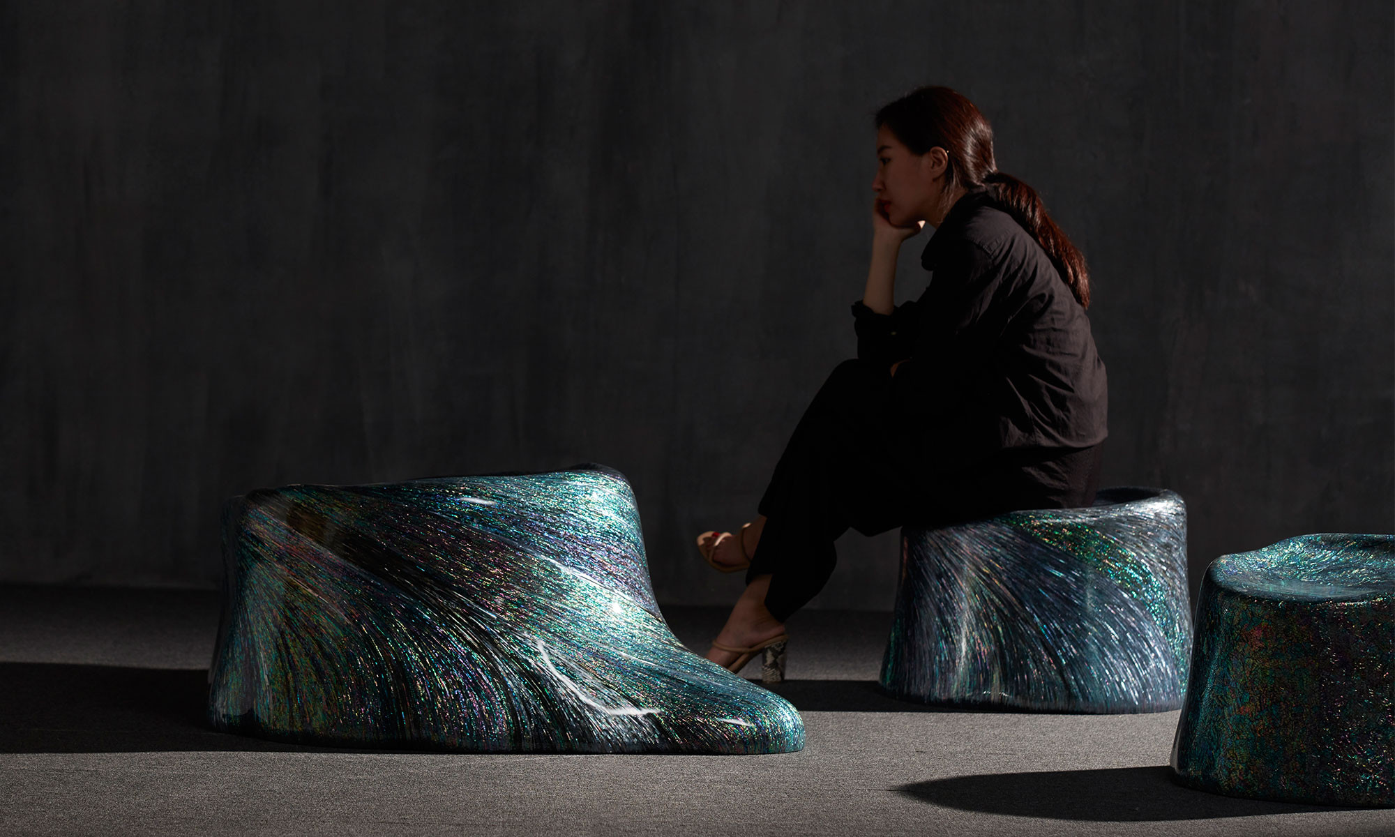 South Korean artist Jian Yoo creates sculptures inspired by Ottchil (courtesy of ARIJIAN).