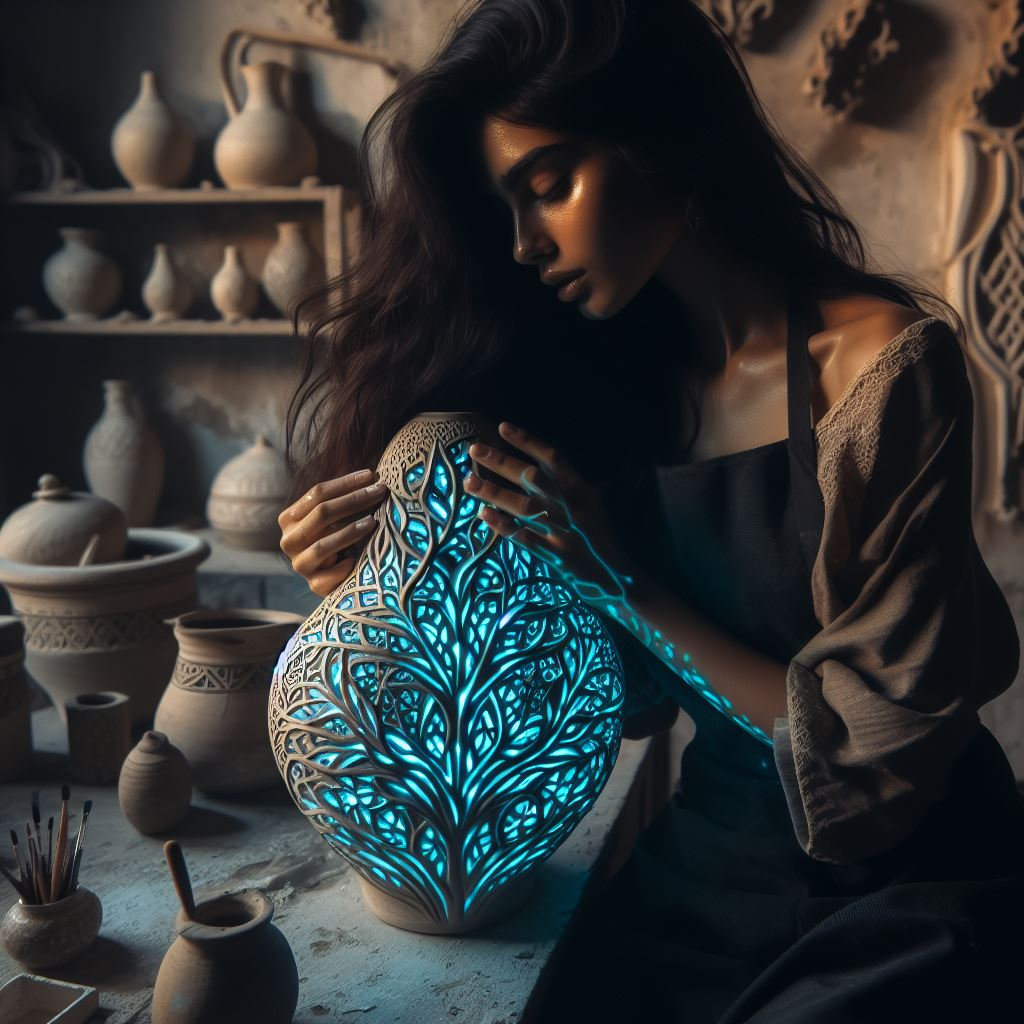 bioluminiscence bioluminiscent ceramic